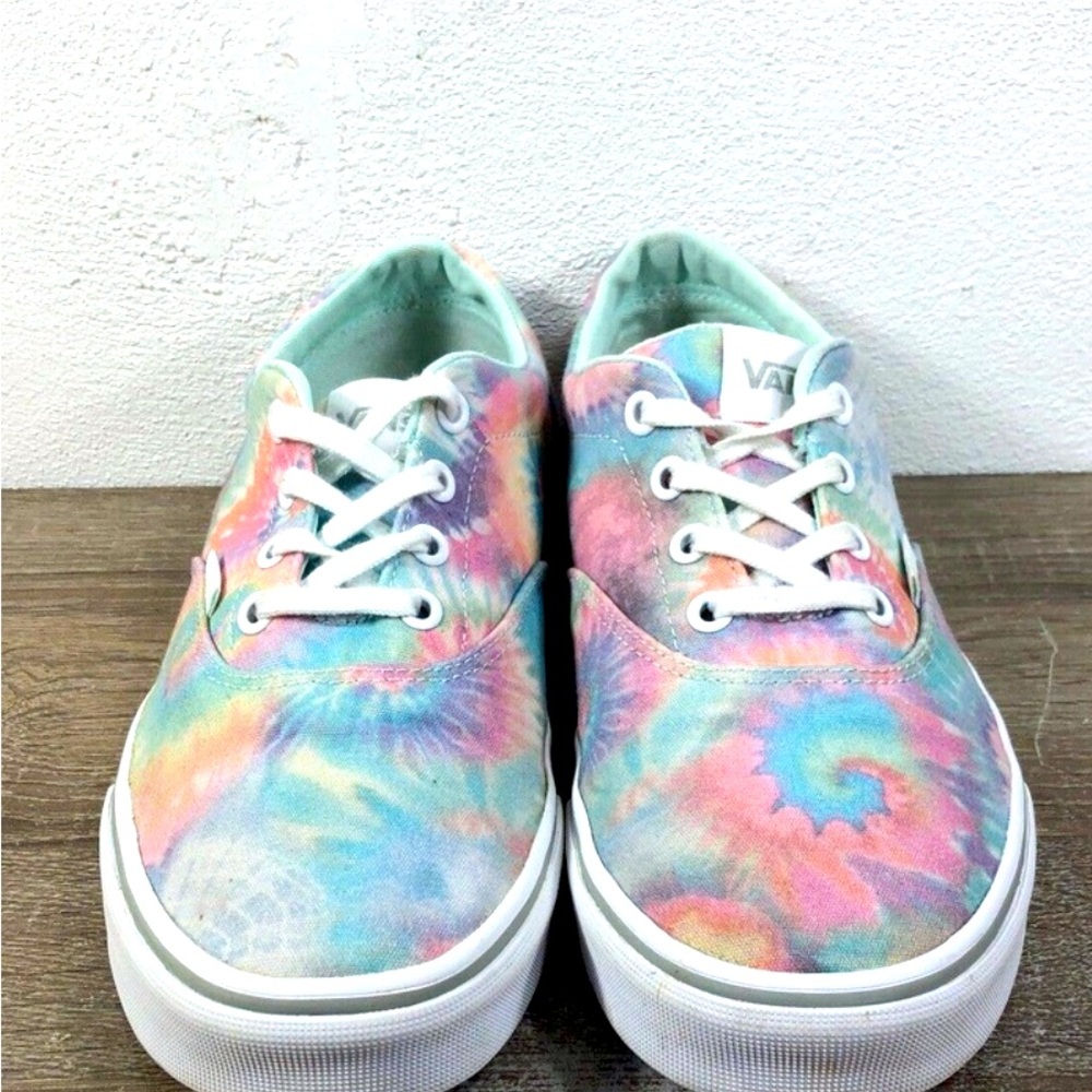 Vans Era Tie Dye Pastel Low Top Lace Up Multicolor Skate Sneakers Women 9 721356